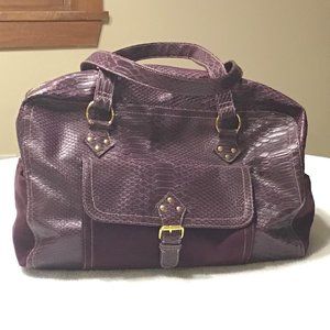 COPY - Purple Large Tote Shoulder Bag